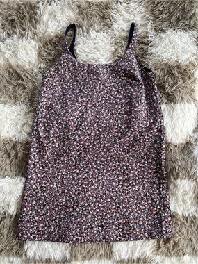 NWOT H&M floral corduroy Dress size small